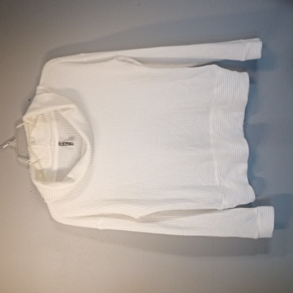 North River Women's Winter White Cowl Neck Lightweight Sweater Size Medium